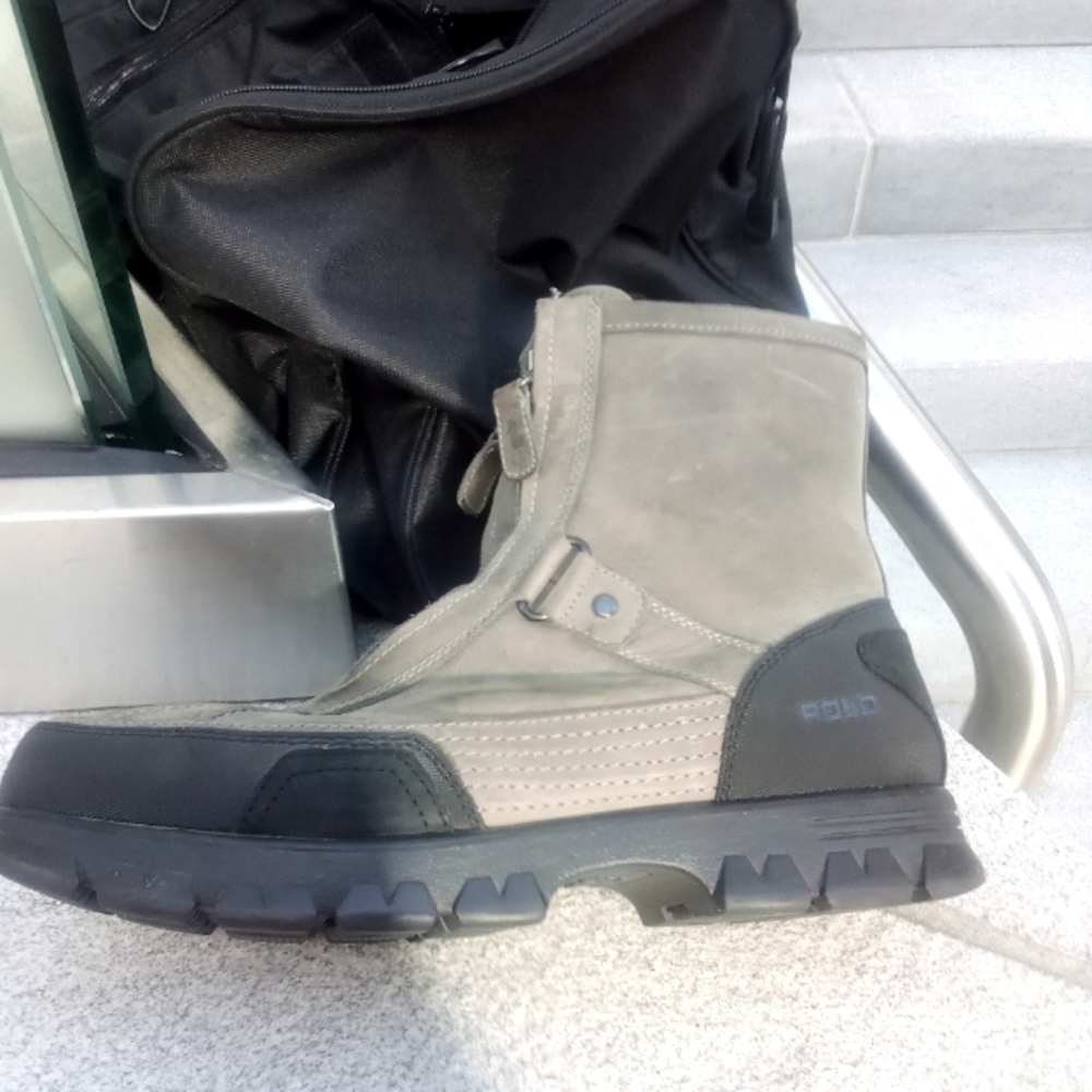 Suede Polo Boots